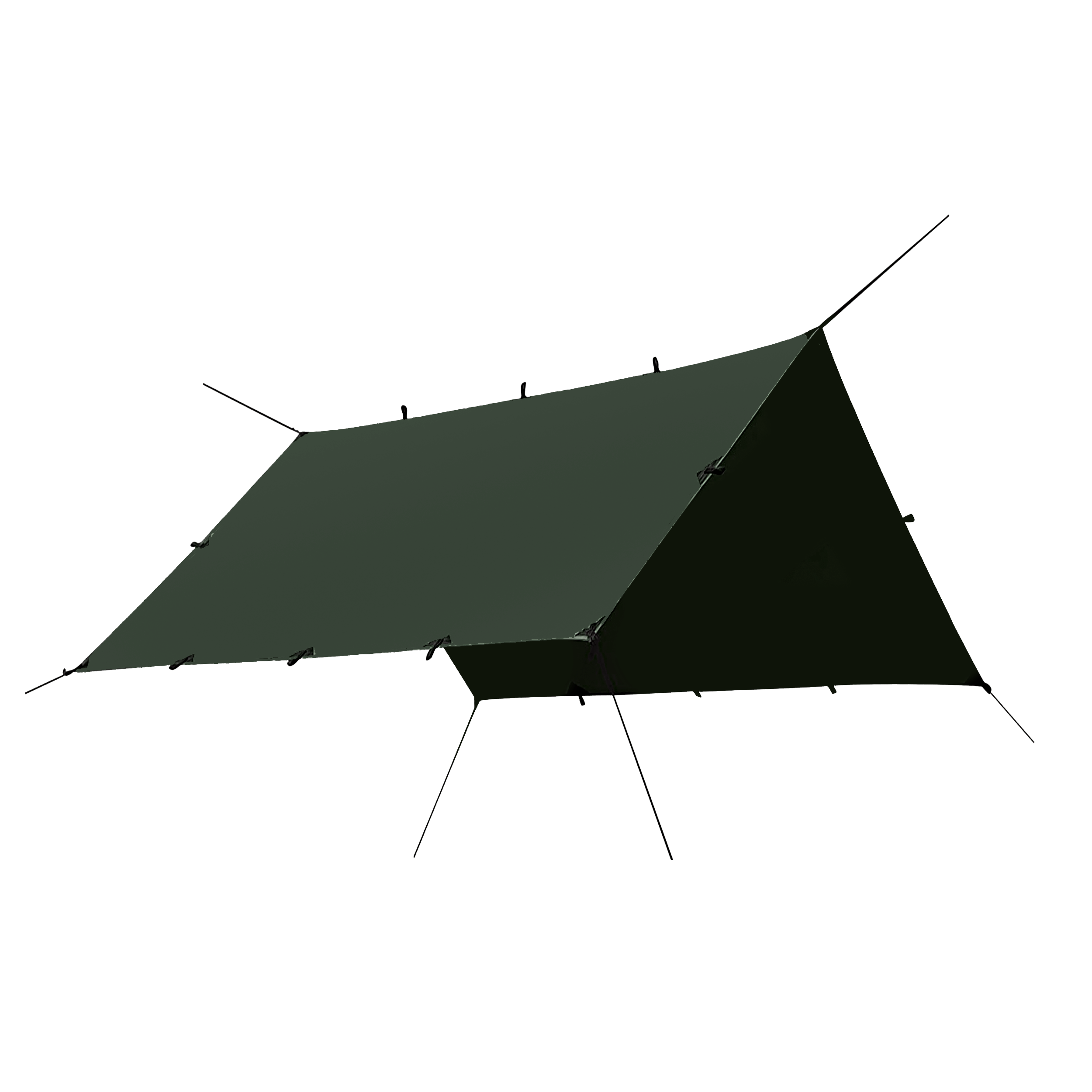 تارپ بوشکرفت ساتونا مدل Defender 3×3 ضدآب و مقاوم برای کمپینگ و طبیعتگردی