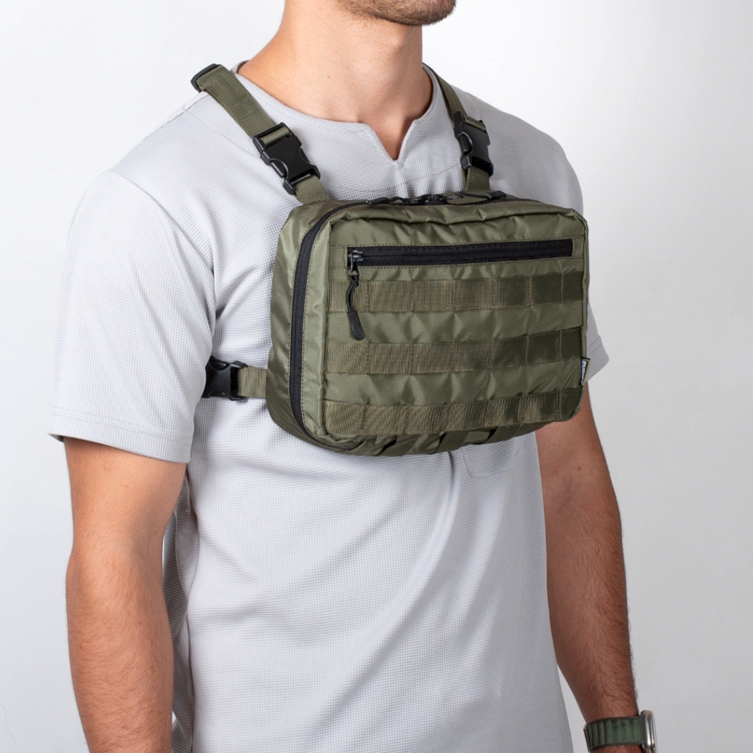 کیف رو سینهای ساتونا مدل Phantom – مقاوم، ارگونومیک و ایدهآل برای ماجراجویی