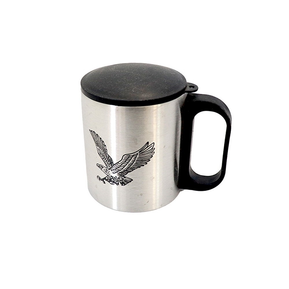 لیوان استیل  ۲۵۰ میل درب دار