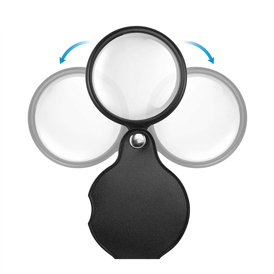 ذره بین جیبی جلد چرمی