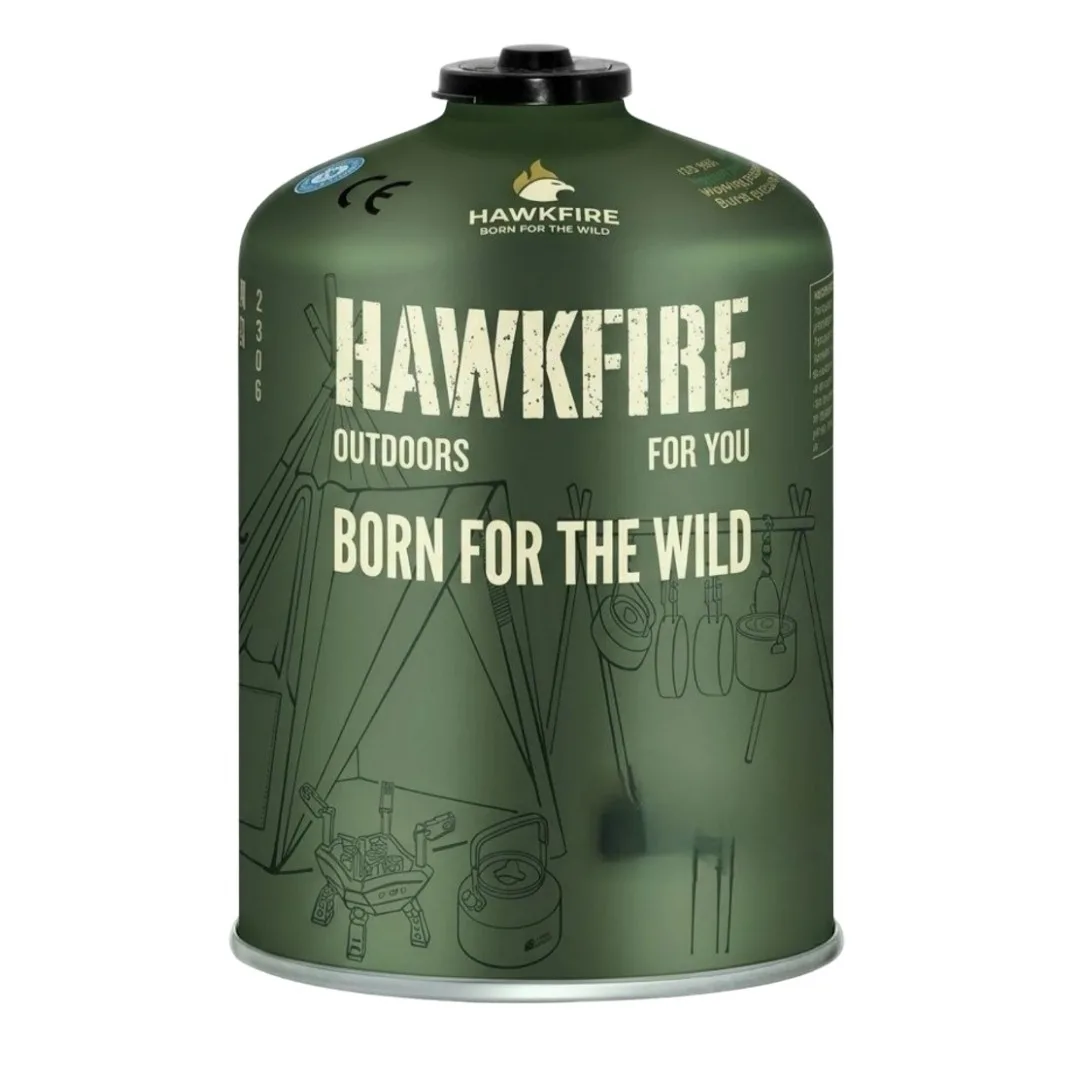 خرید کپسول گاز کوهنوردی ۴۵۰ گرمی HAWKFIRE