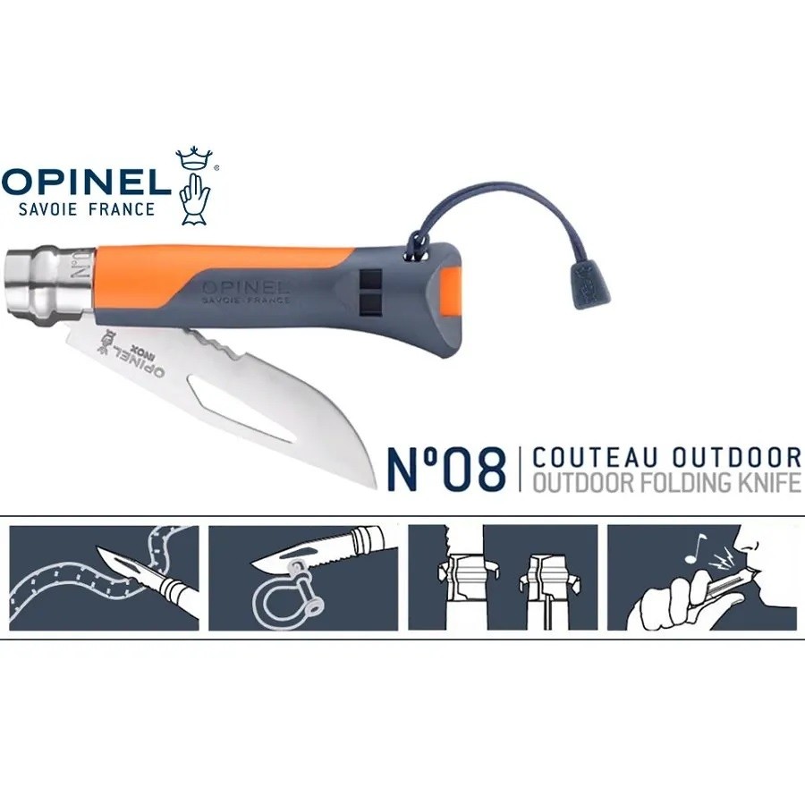 چاقوی اوپینل مدل اوتدور08  _ OPINEL N08 outdoor
