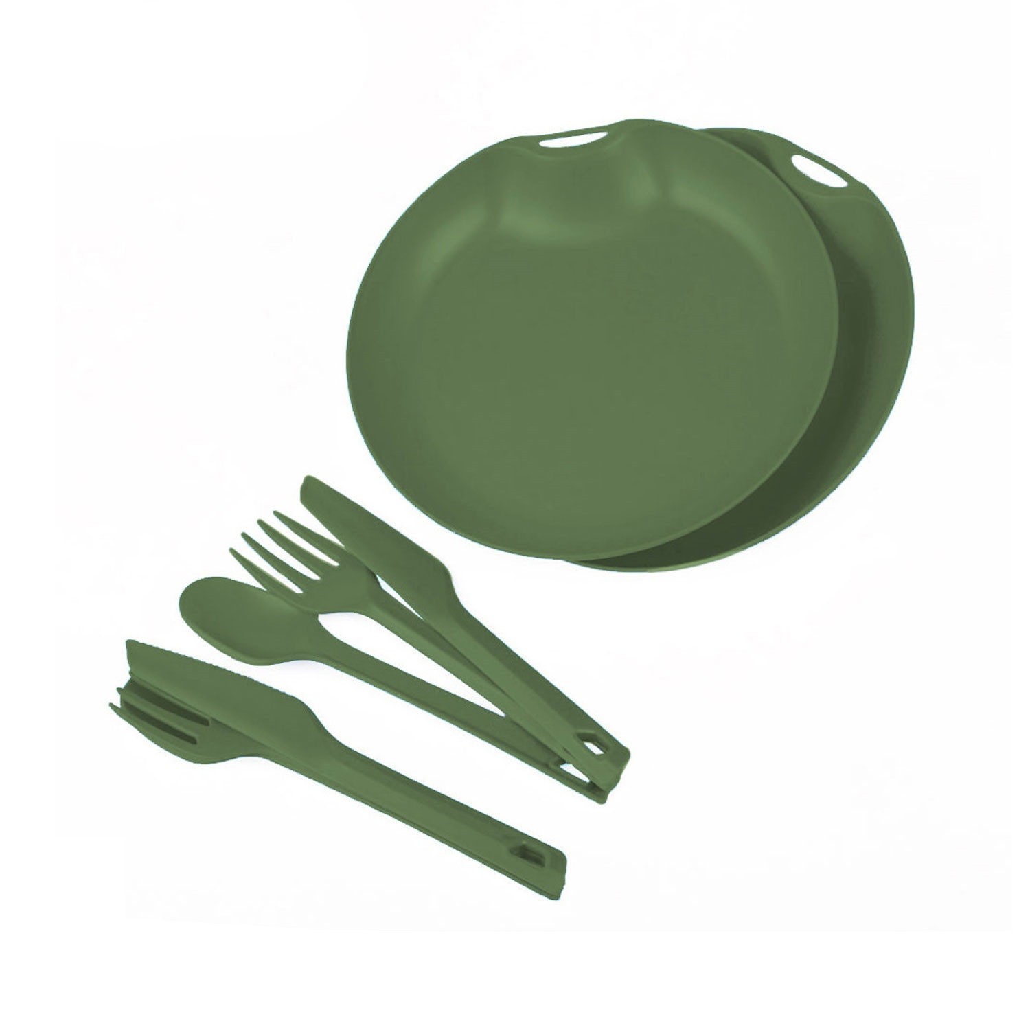 ست بشقاب دونفره 8 تکه لایف کمپ