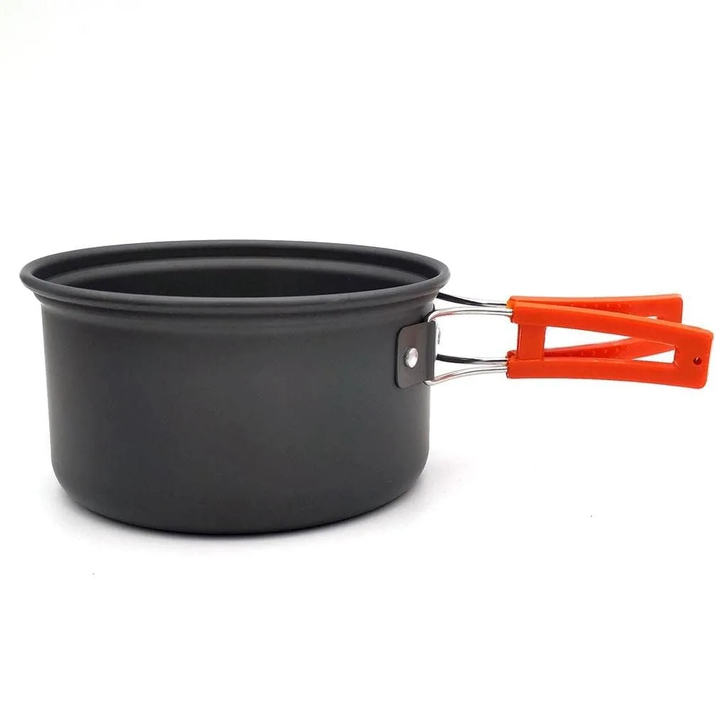 ست ظروف سفری و کمپینگ آلومینیومی ۳ تکه مدل TZ-300