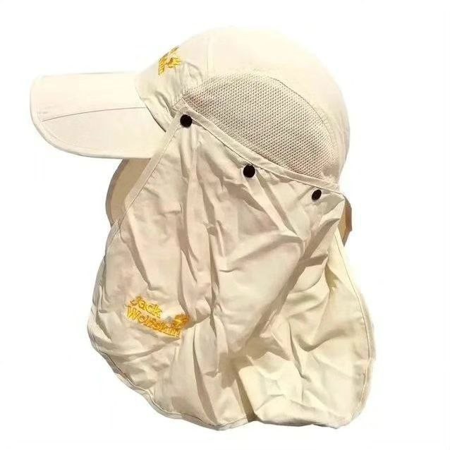 کلاه کوهنوردی سه تکه طرح Jack Wolfskin | کلاه آفتابی با پوشش صورت و گردن