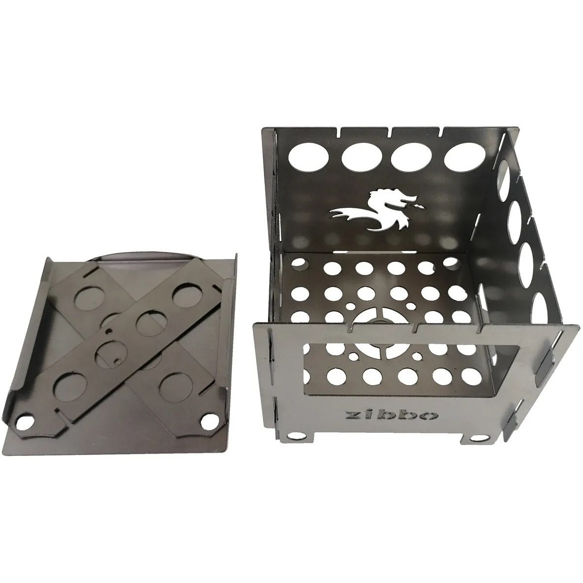 فایرباکس جیبی کمپینگ زیبو مدل  X1 استیل