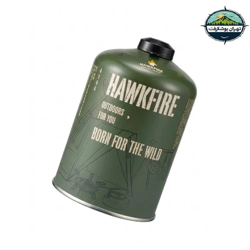 کپسول گاز کوهنوردی ۴۵۰ گرمی HAWKFIRE