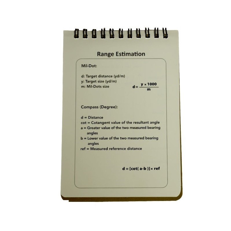 دفترچه ضدآب تاکتیکال مدل Tactical Field Note