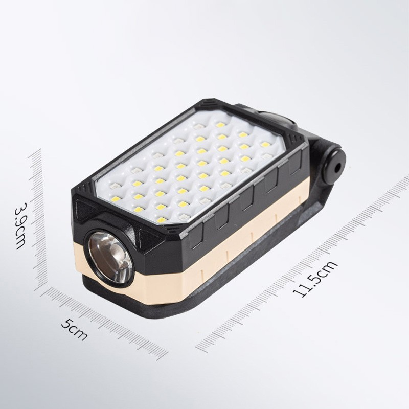 چراغ شارژی LED آهنربایی W599B