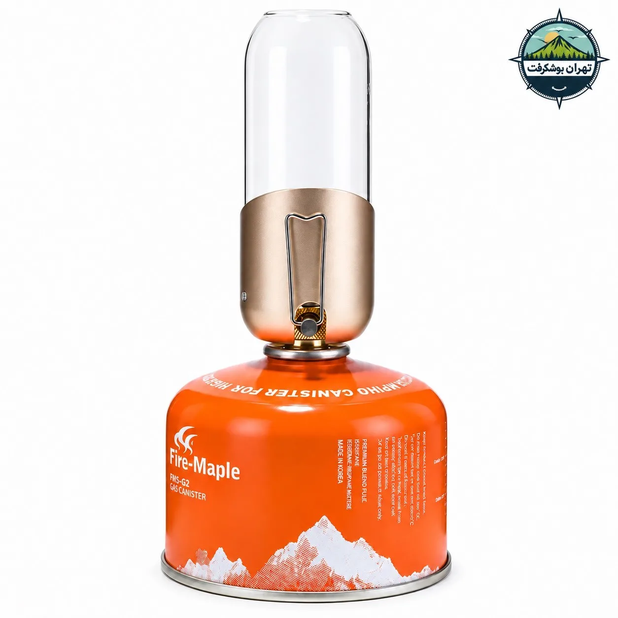 چراغ روشنایی گازی فایرمپل مدل ORANGE