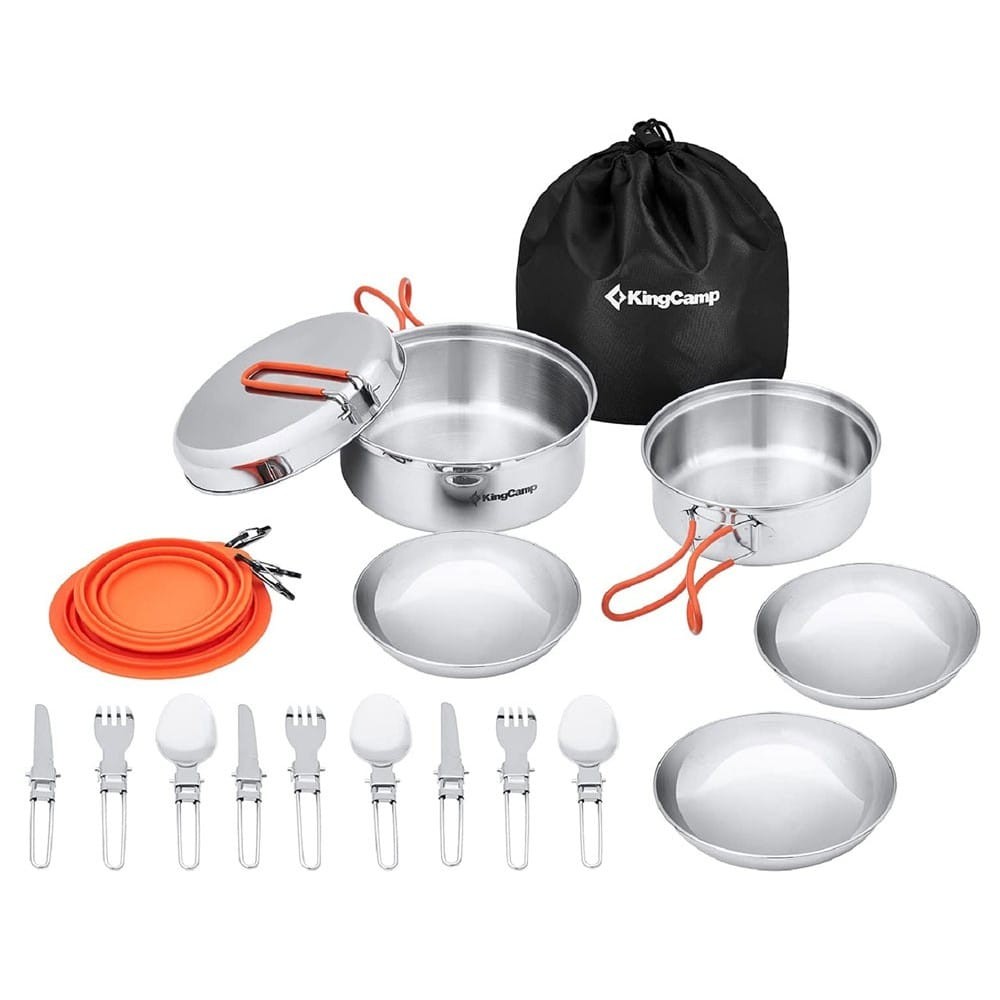 ست ظروف کمپینگ کینگ کمپ مدل Adventurer II KA2008