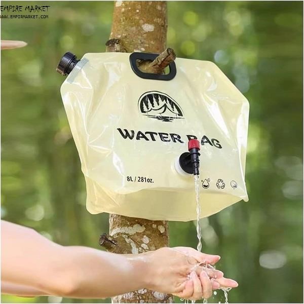 گالن آب شیردار 8 لیتری تاشو