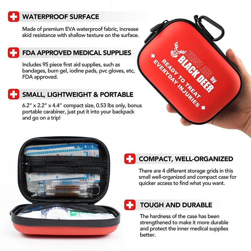 کیف کمک های اولیه بلک دیر مدل 25 تکه