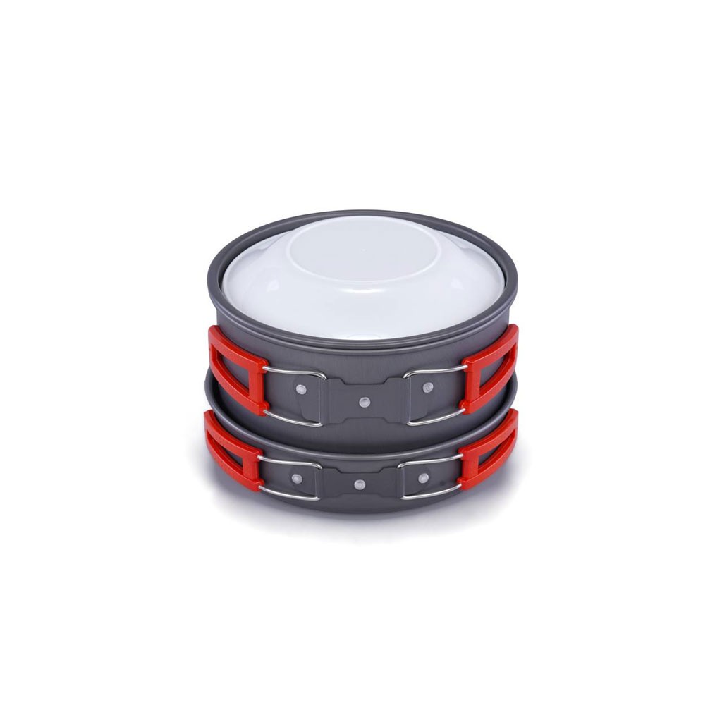 ست ظروف کمپینگ 4 تکه کله گاوی مدل SPICE 4 PEKYNEW COOKING SET spice4
