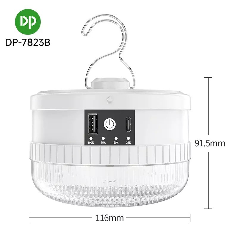 لامپ آویزدار شارژی DP-7823 80W