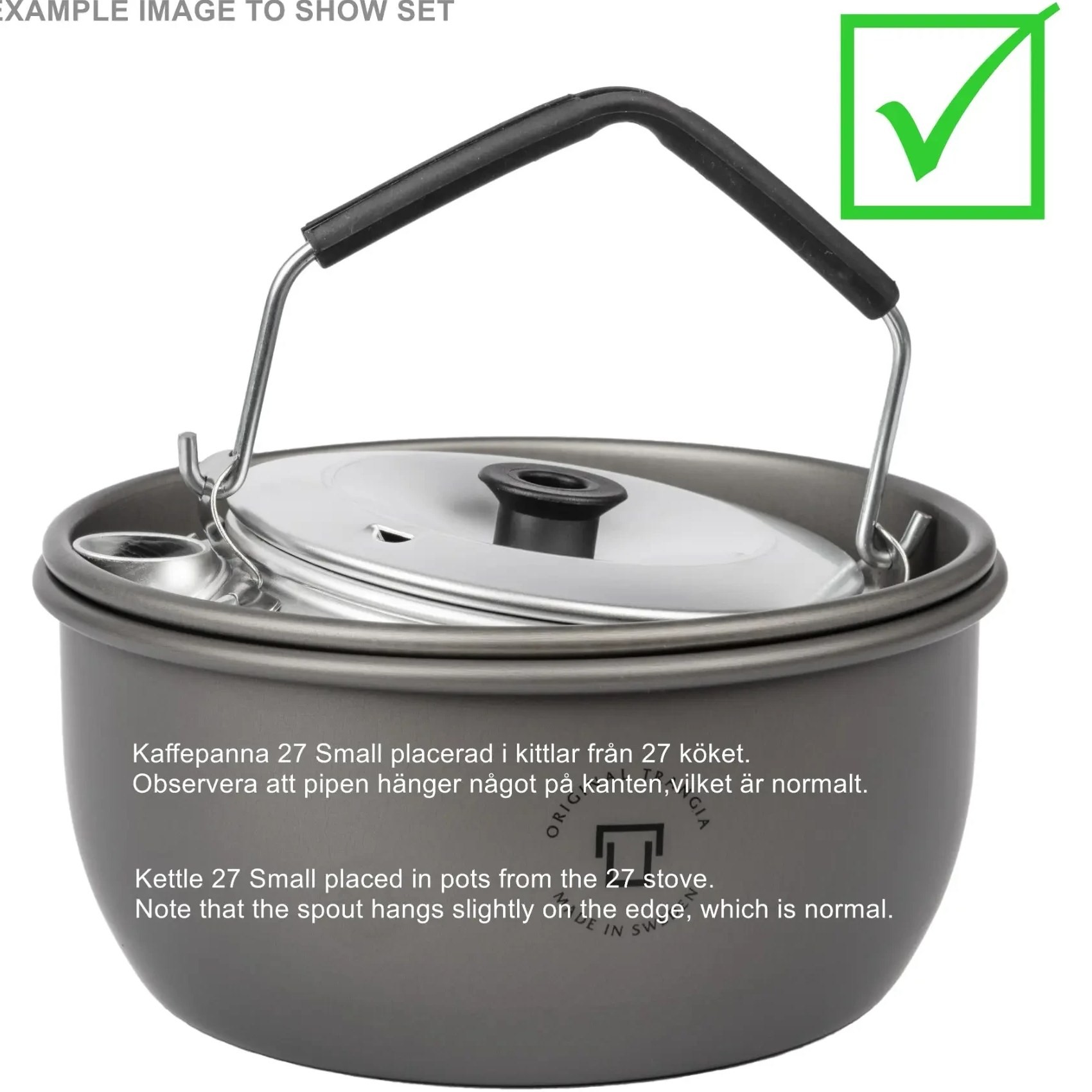 کتری ترانجیا مدل Trangia KETTLE 0.6L