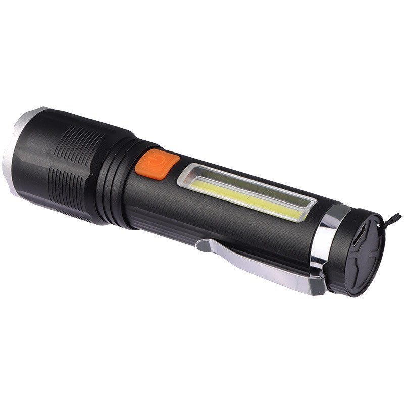 چراغ قوه زوم دار با چراغ بغل مدل P50_ XA-P12
