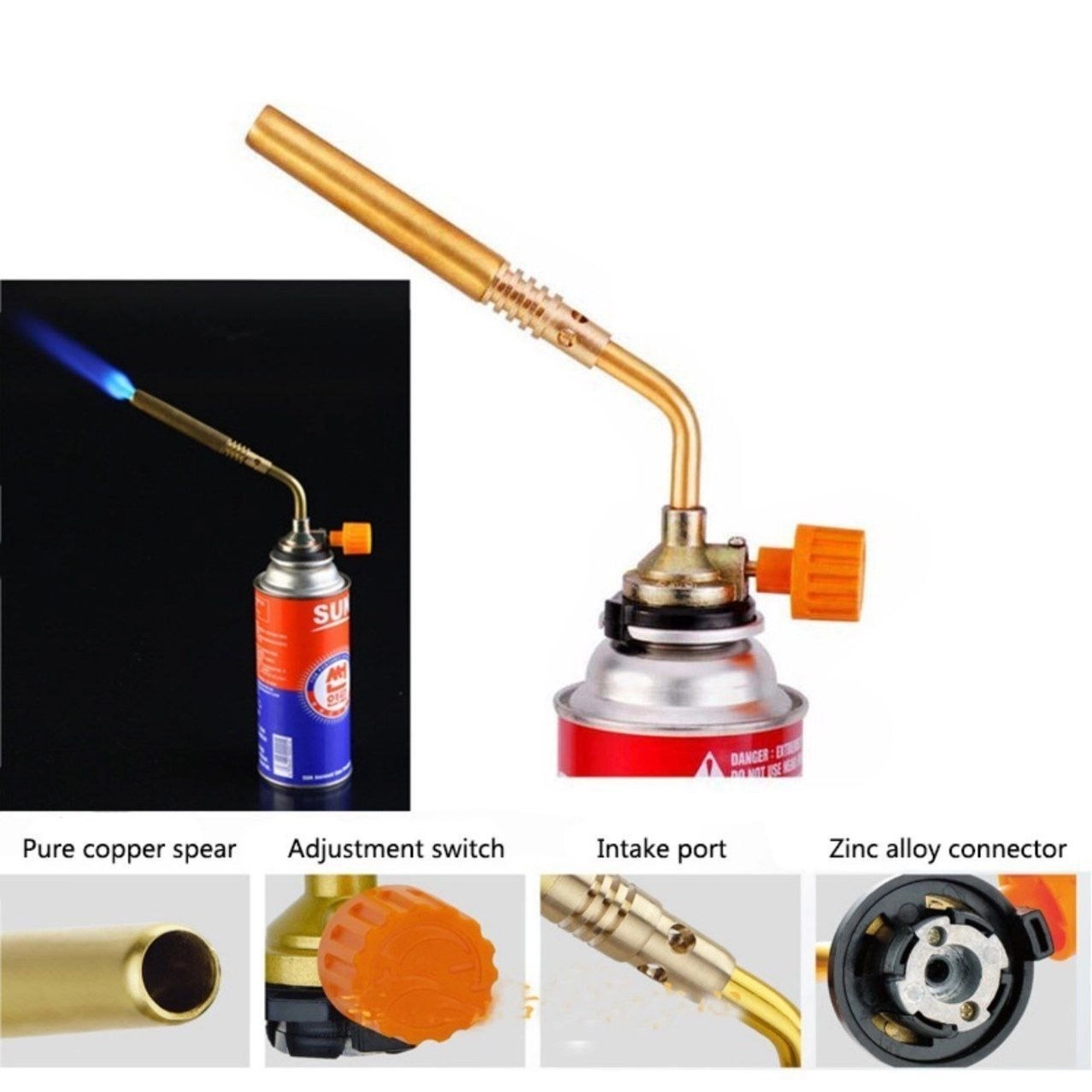 تورچ برنجی کمپو