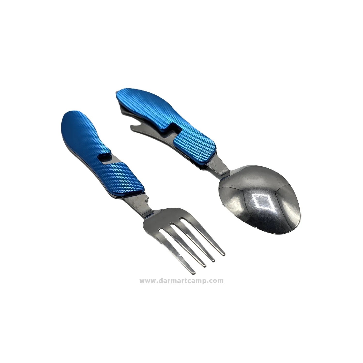 ست قاشق چنگال و چاقو تاشو سفری