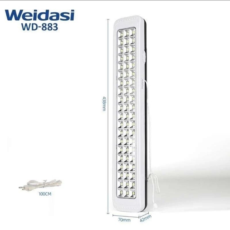 چراغ اضطراری شارژی ویداسی Weidasi WD-883