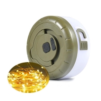 ریسه چراغ کمپینگ ۸ متری  | شارژی، ضدآب و مناسب طبیعت‌گردی