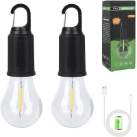 چراغ لامپ شارژی طرح ادیسون