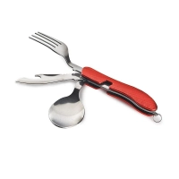 ست قاشق چنگال و چاقو تاشو سفری