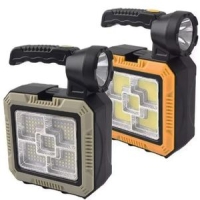 چراغ قوه و جعبه ابزار چندکاره با شارژر خورشیدی مدل C-7739