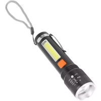 چراغ قوه زوم دار با چراغ بغل مدل P50_ XA-P12