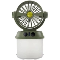 پنکه کمپینگ و چراغ COB خورشیدی(سولار)  مدل ch-F804